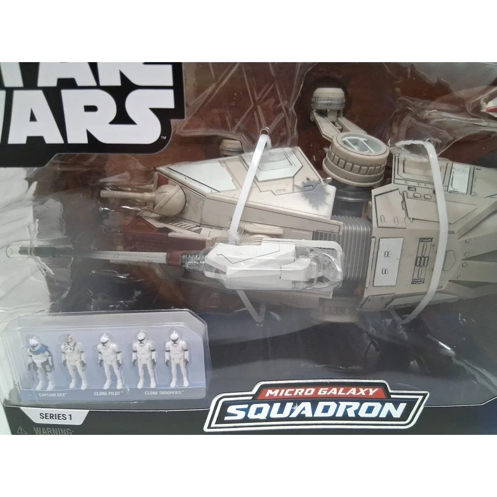 S01 #0130 Star Wars Micro Galaxy Squadron AT-TE Walker with Speeder